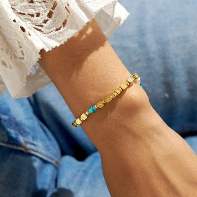 Bracelet en or plaqué Soul Sister 17,5 cm Moments Heureux 7081 Joma Jewellery