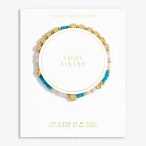 Bracelet en or plaqué Soul Sister 17,5 cm Moments Heureux 7081 Joma Jewellery