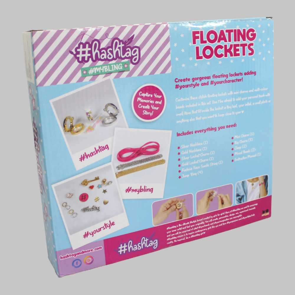 Hashtag  My Bling Floating Charms 23 Pieces