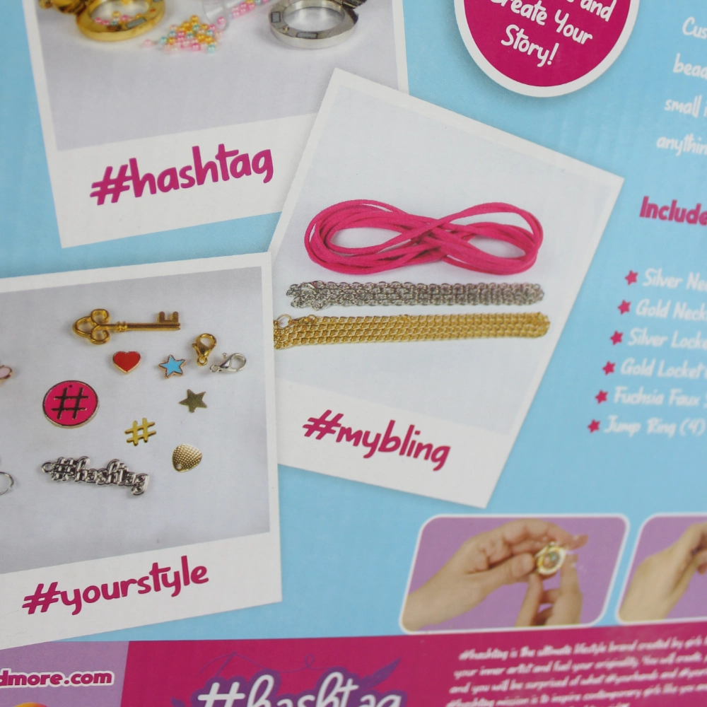 Hashtag  My Bling Floating Charms 23 Pieces
