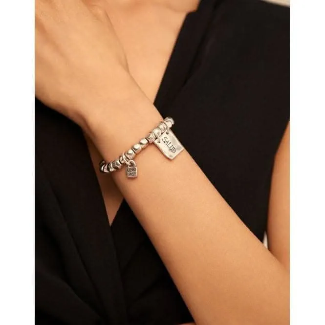 Bracelet en métal argenté sain Unode50 Bijoux et Accessoires