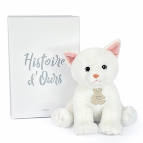 Histoire d'Ours Baby Cat White 18cm