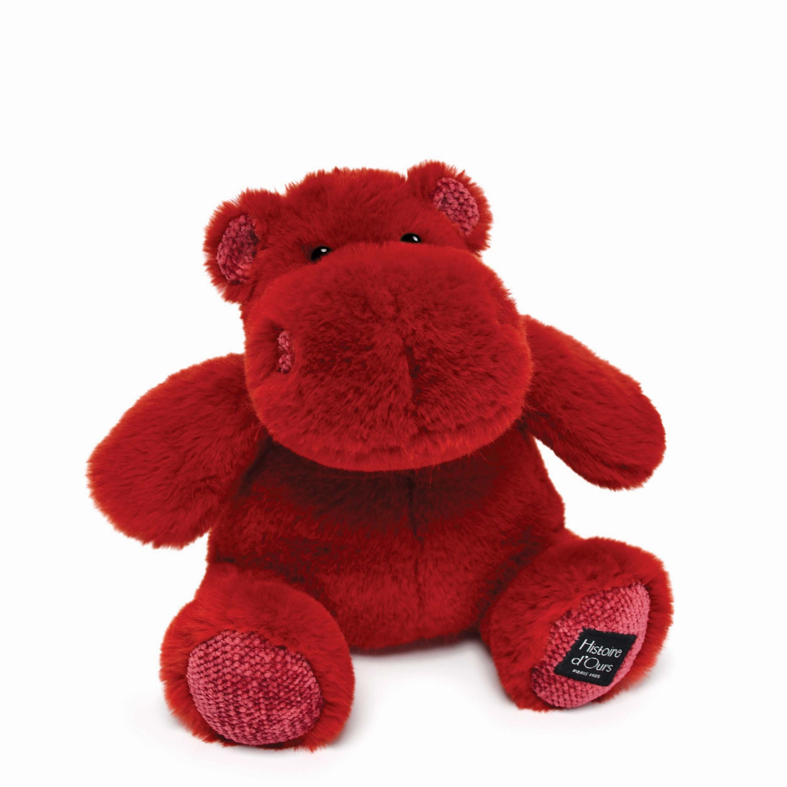 Histoire d'Ours Hippo Red 25cm
