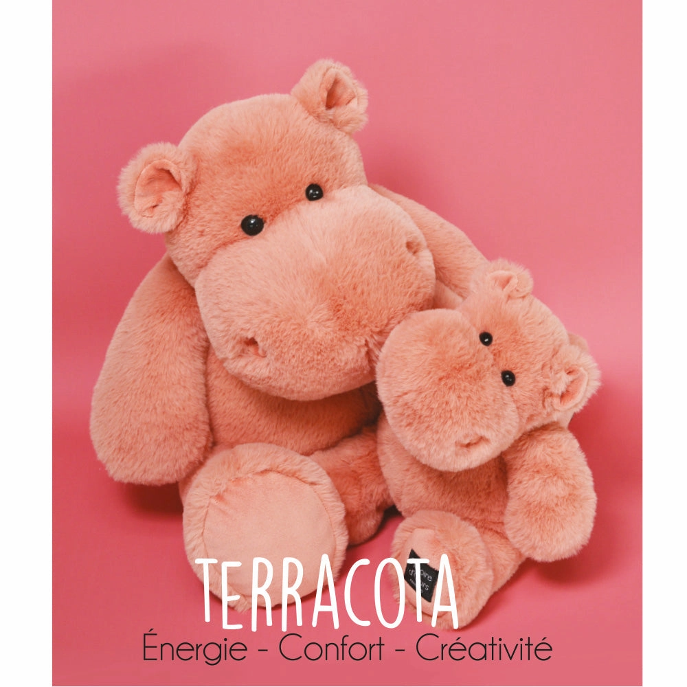 Histoire d'Ours Hippo Terracota 40cm