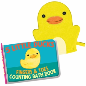 House of Marbles Duck Bath Book & Mitt