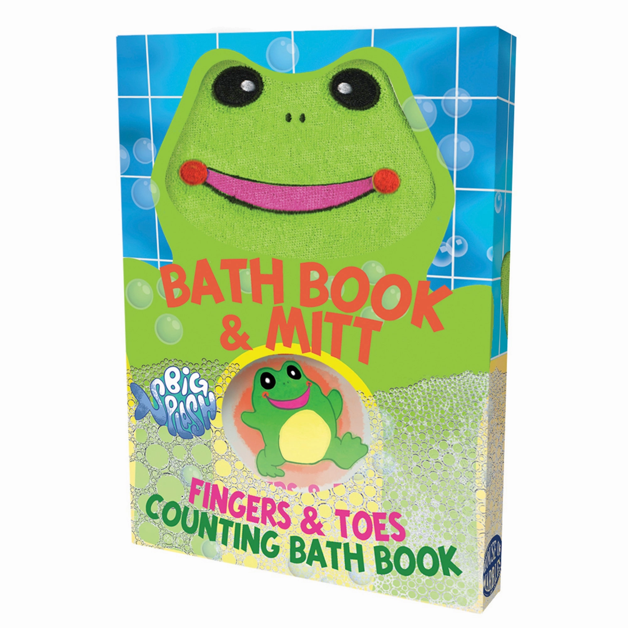 House of Marbles Frog Bath Book & Mitt