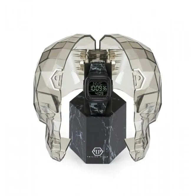 Montre unisexe Hyper $Hock en acier noir PWHAA1822