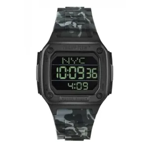Montre unisexe Hyper $Hock en acier noir PWHAA1822