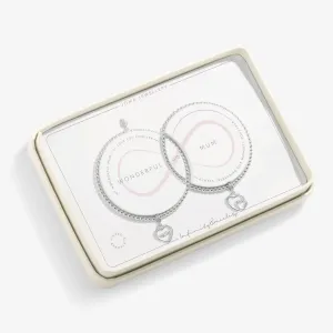 Bracelet Infinity Wonderful Mum en Argenté Lié 8294 Joma Jewellery