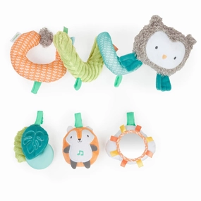 Ingenuity Nally & Friends Spiral Activity Toy Bar