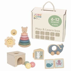 Jabadabado Play And Learn Box - 6-12 Months