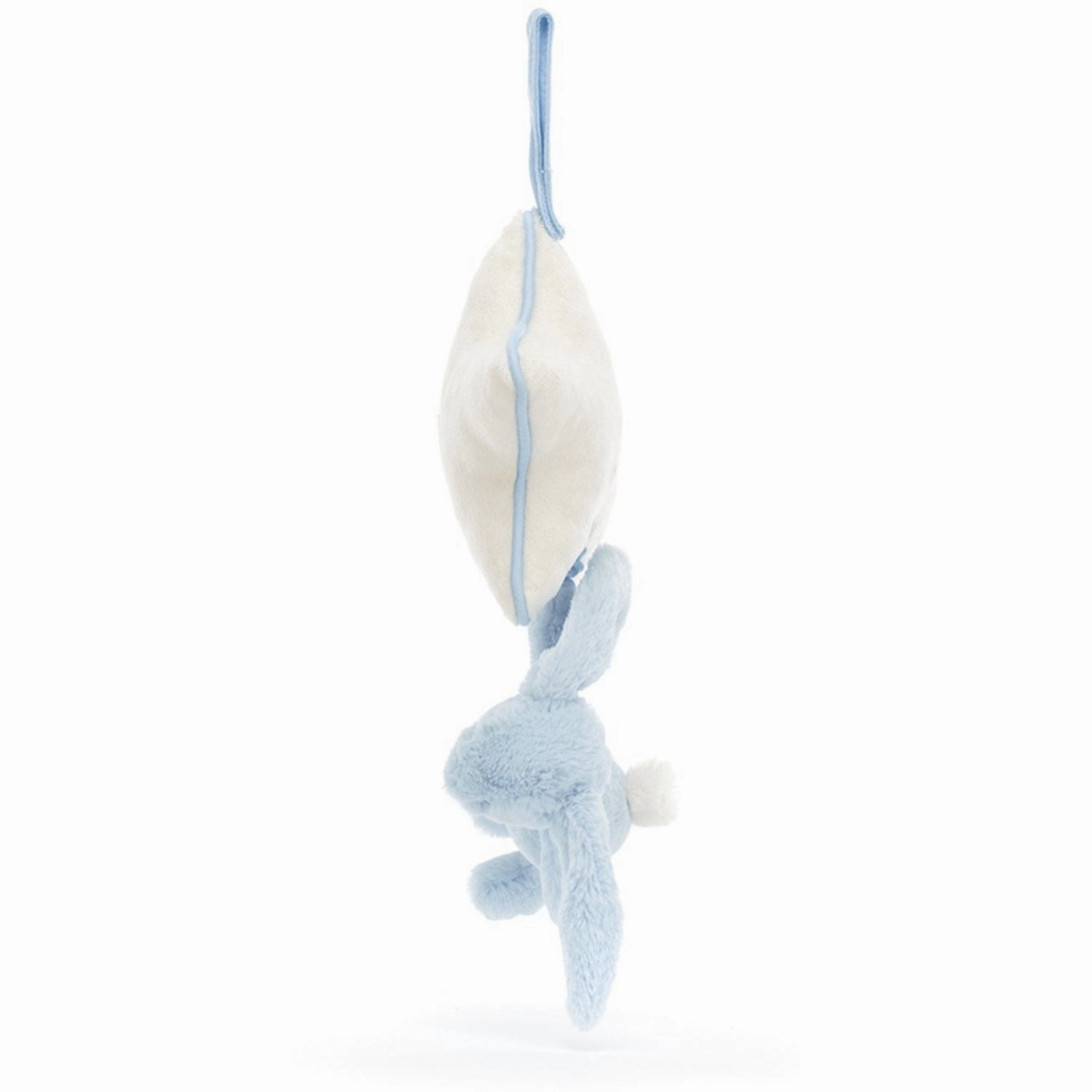 Jellycat Bashful Blue Bunny Musical Pull