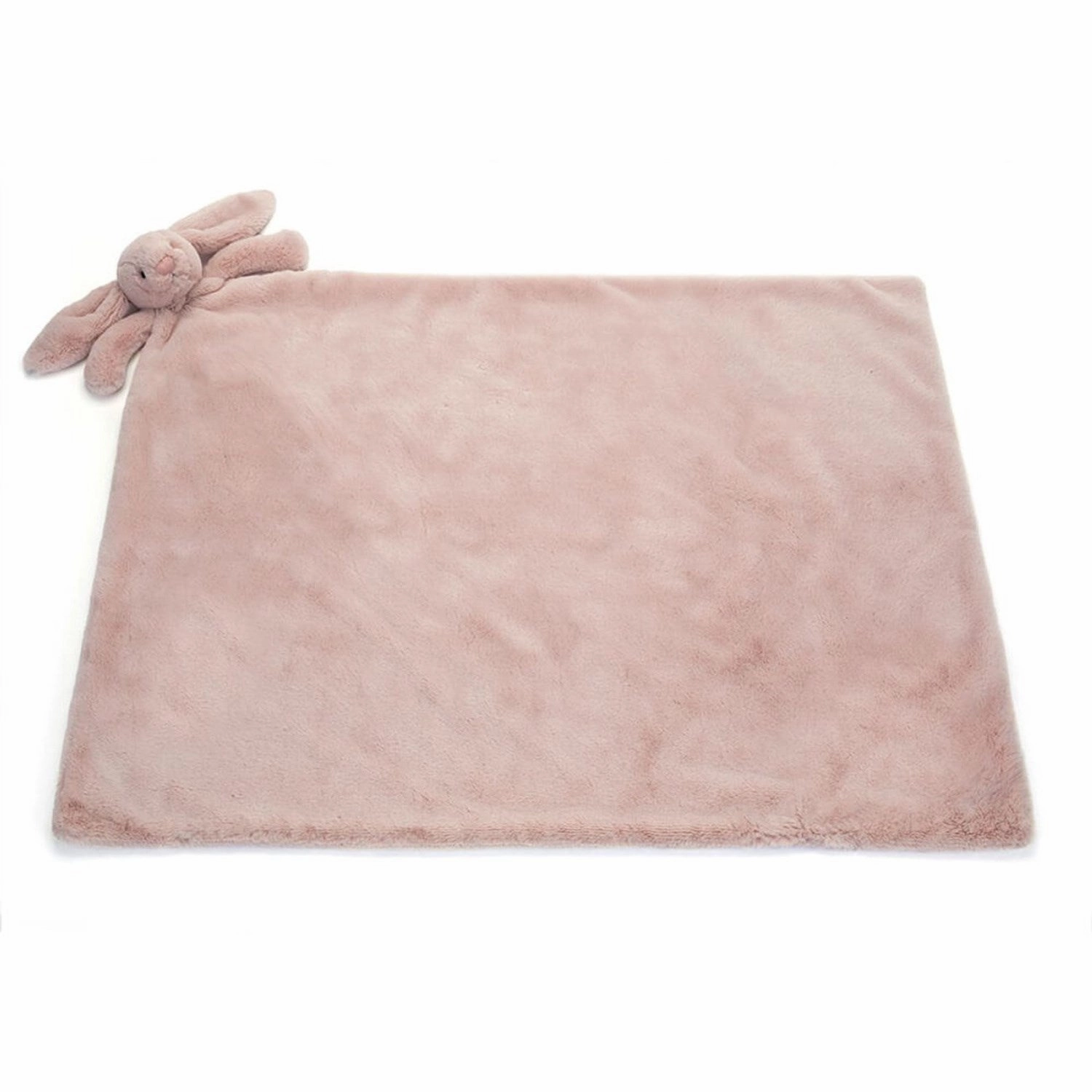 Jellycat Bashful Luxe Bunny Rosa Blankie