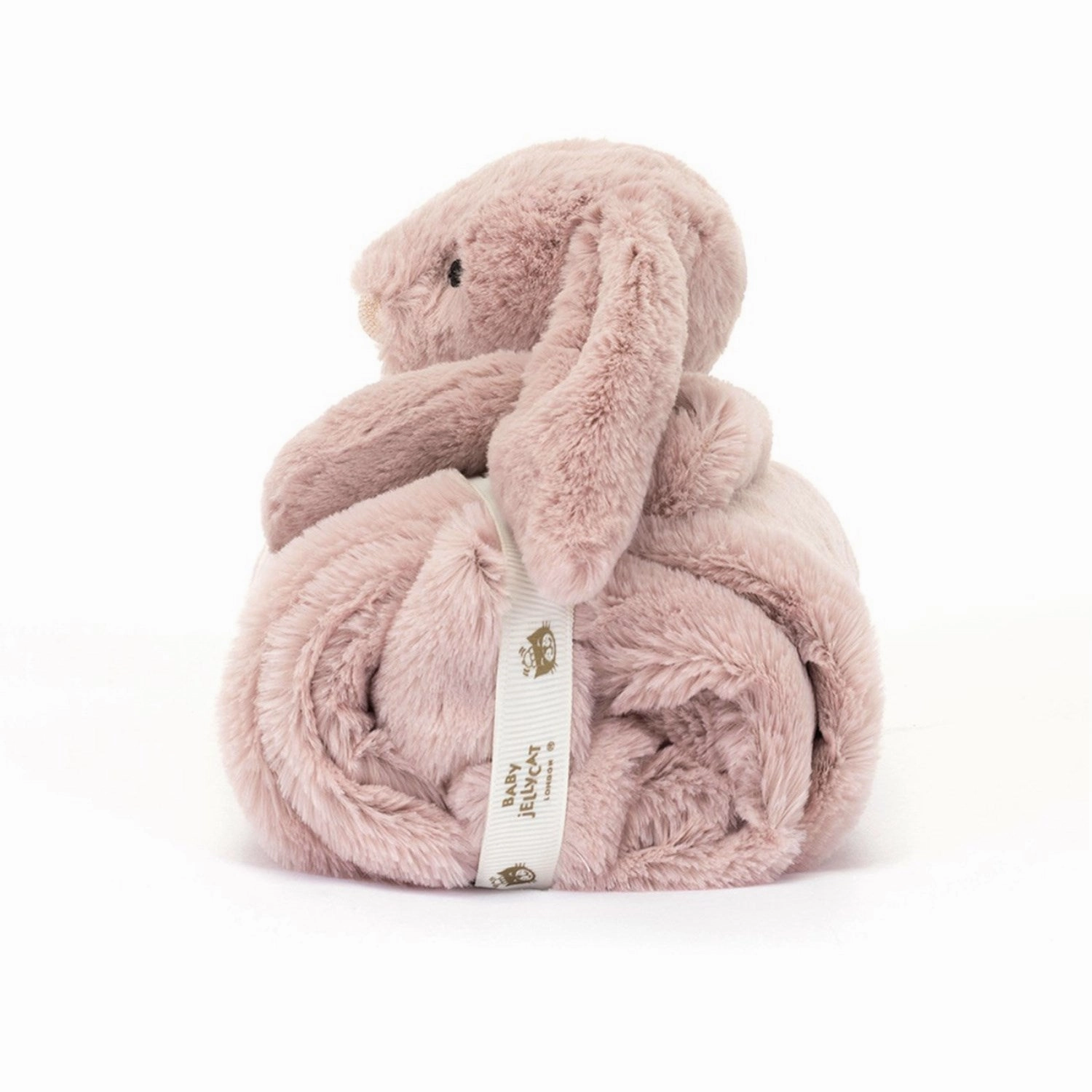 Jellycat Bashful Luxe Bunny Rosa Blankie