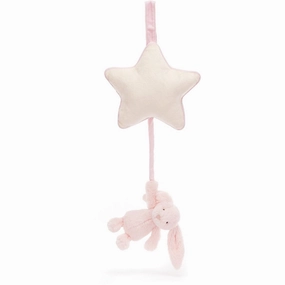 Jellycat Bashful Pink Bunny Musical Pull