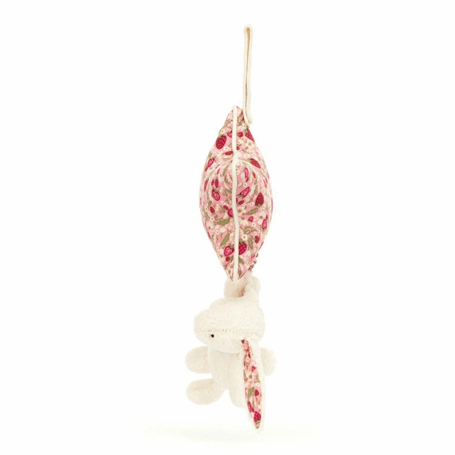Jellycat Blossom Cream Bunny 'Berry' Musical Pull