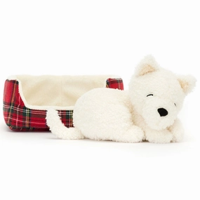 Jellycat Napping Nipper Westie 10 cm