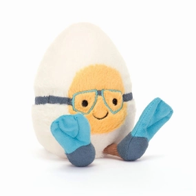Jellycat Toys Amuseable Boiled Egg Scuba