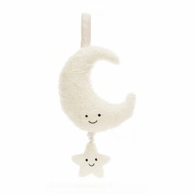Jellycat Toys Amuseables Moon Musical Pull