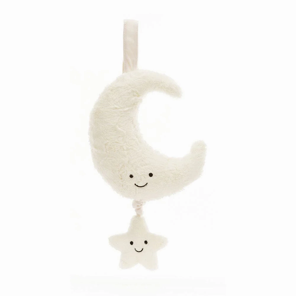 Jellycat Toys Amuseables Moon Musical Pull