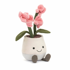 Jellycat Toys Amuseables Pink Potted Orchid