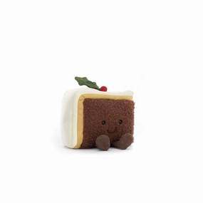 Jellycat Toys Amuseables Slice of Christmas Cake
