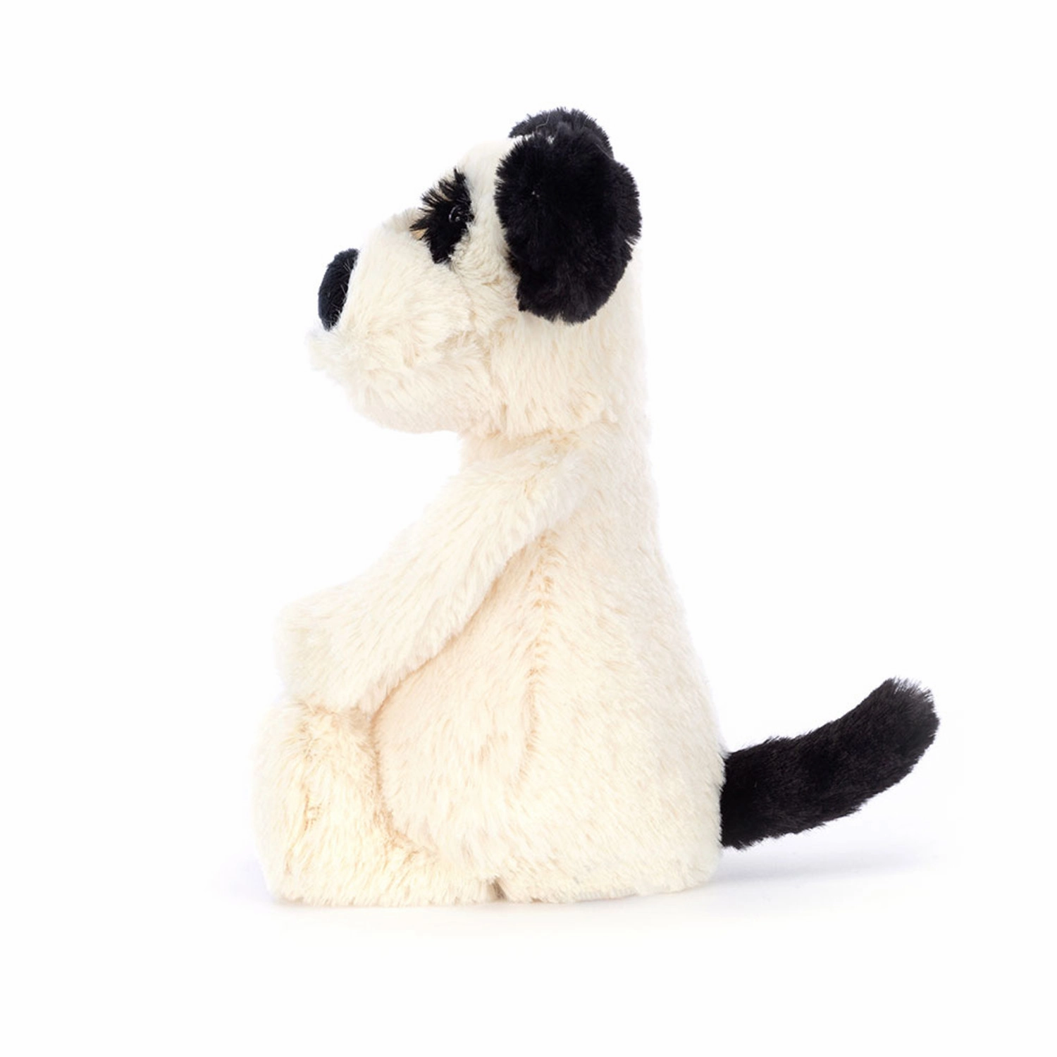 Jellycat Toys Bashful Black & Cream Puppy