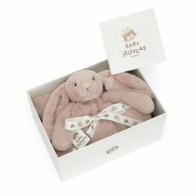 Jellycat Toys Bashful Luxe Bunny Rosa Blankie