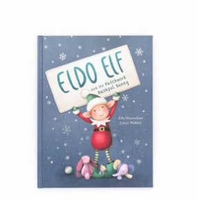 Jellycat Toys Eldo Elf and the Patchwork Bashful Bunny Book
