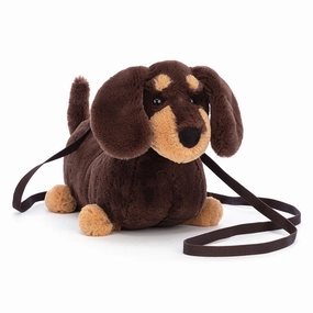 Jellycat Toys Otto Sausage Dog Bag