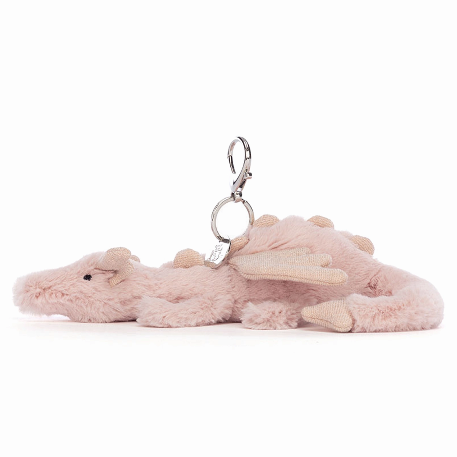 Jellycat Toys Rose Dragon Bag Charm