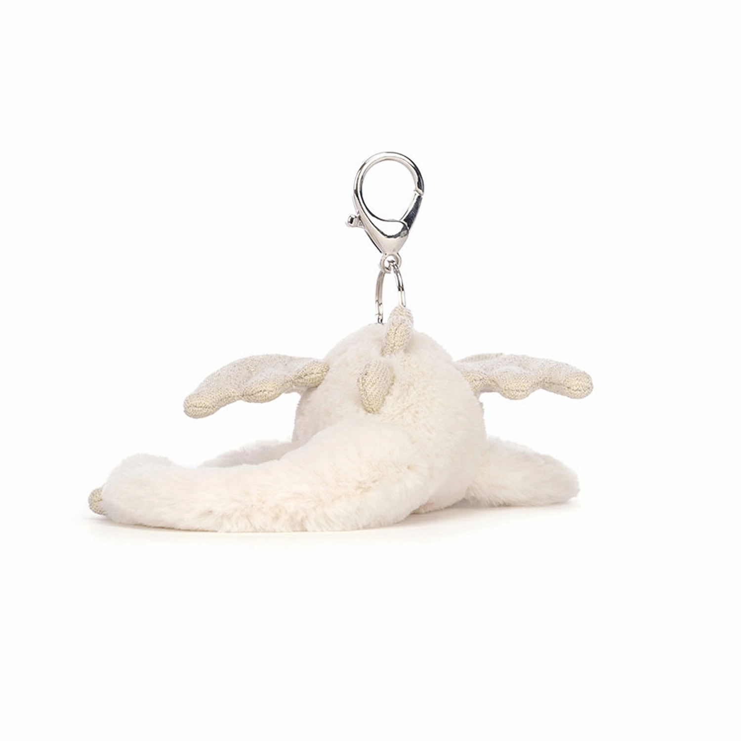 Jellycat Toys Snow Dragon Bag Charm