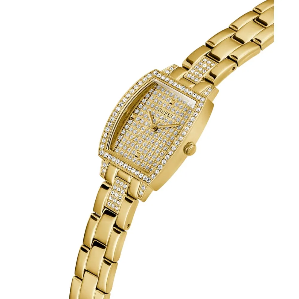 Montre Guess pour Femme GW0611L2 en Or Analogique avec Bracelet en Acier Inoxydable