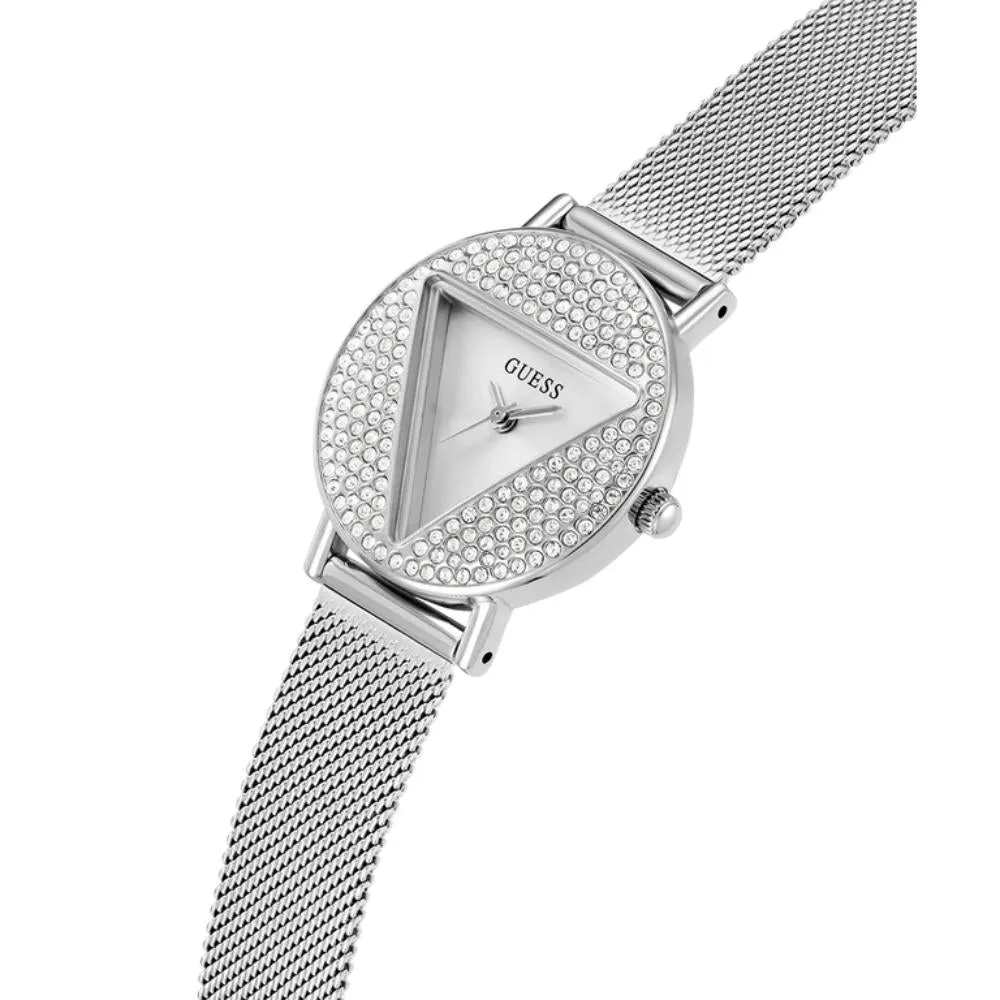 Montre Guess pour Femmes en Acier Inoxydable Argenté Mini Iconic GW0671L1