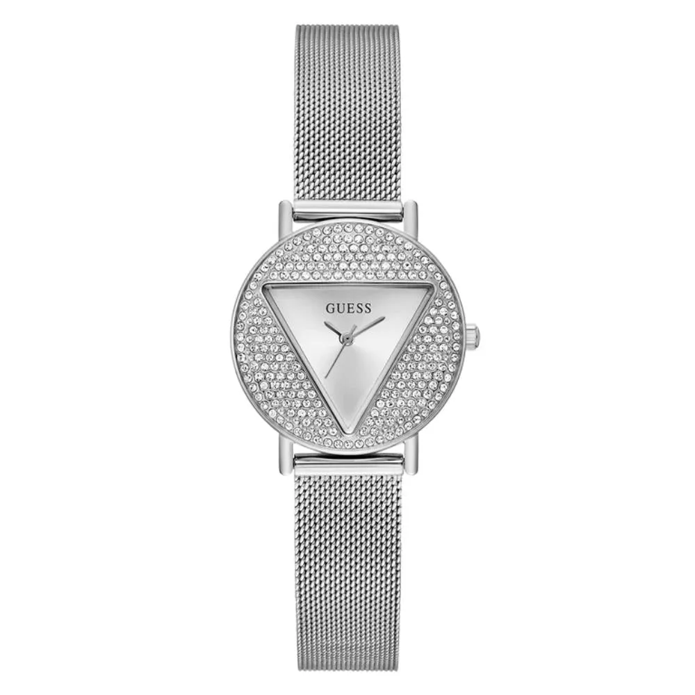 Montre Guess pour Femmes en Acier Inoxydable Argenté Mini Iconic GW0671L1