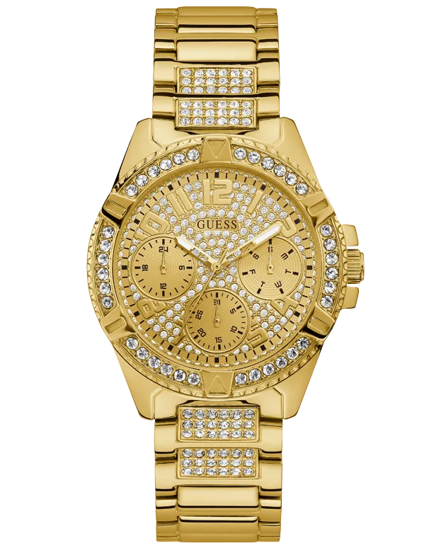 Montres Jewelry Guess Guess - Montre pour femme Frontier en or - W1156L2 - 767823