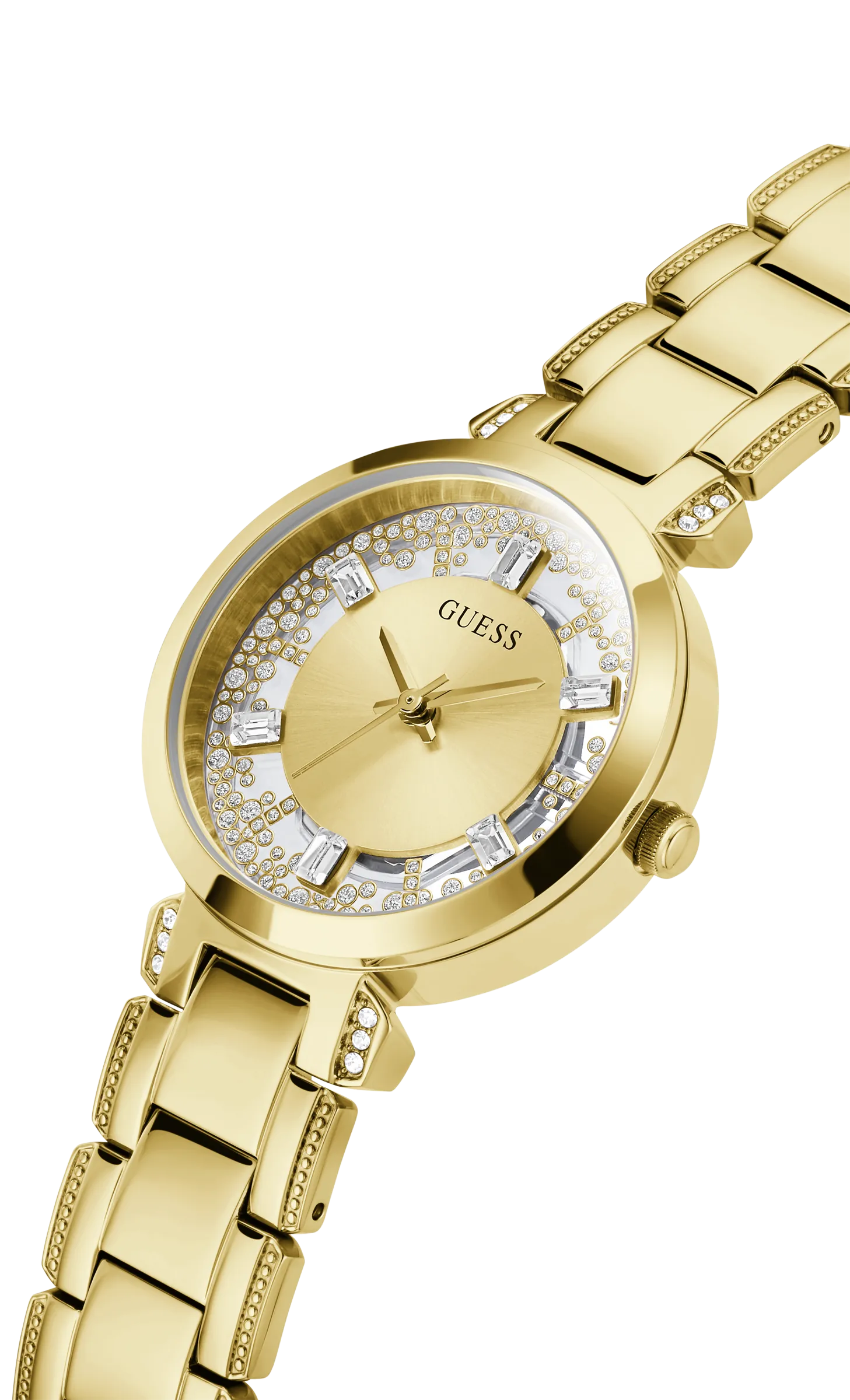 Montres Jewelry Guess - Montre analogique pour femme en ton or - GW0470L2 - 787715