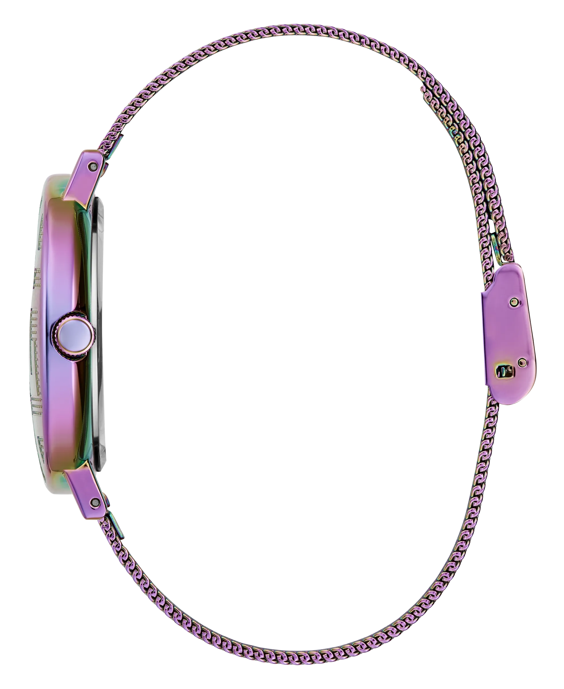 Montres Jewelry Guess Guess - Montre pour femme emblématique iridescente violette - GW0479L1 - 785659
