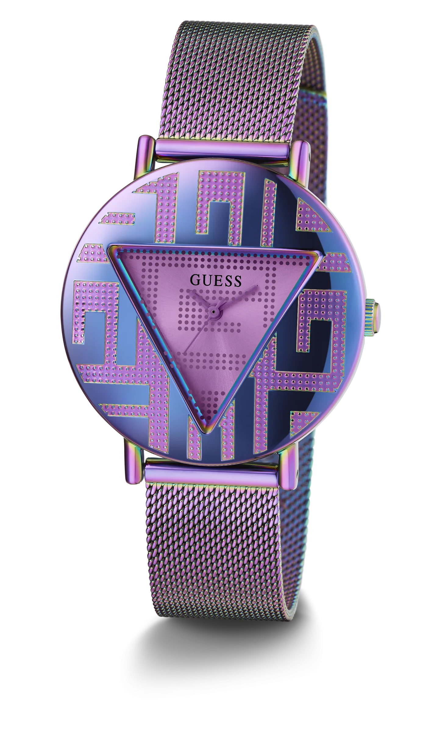 Montres Jewelry Guess Guess - Montre pour femme emblématique iridescente violette - GW0479L1 - 785659