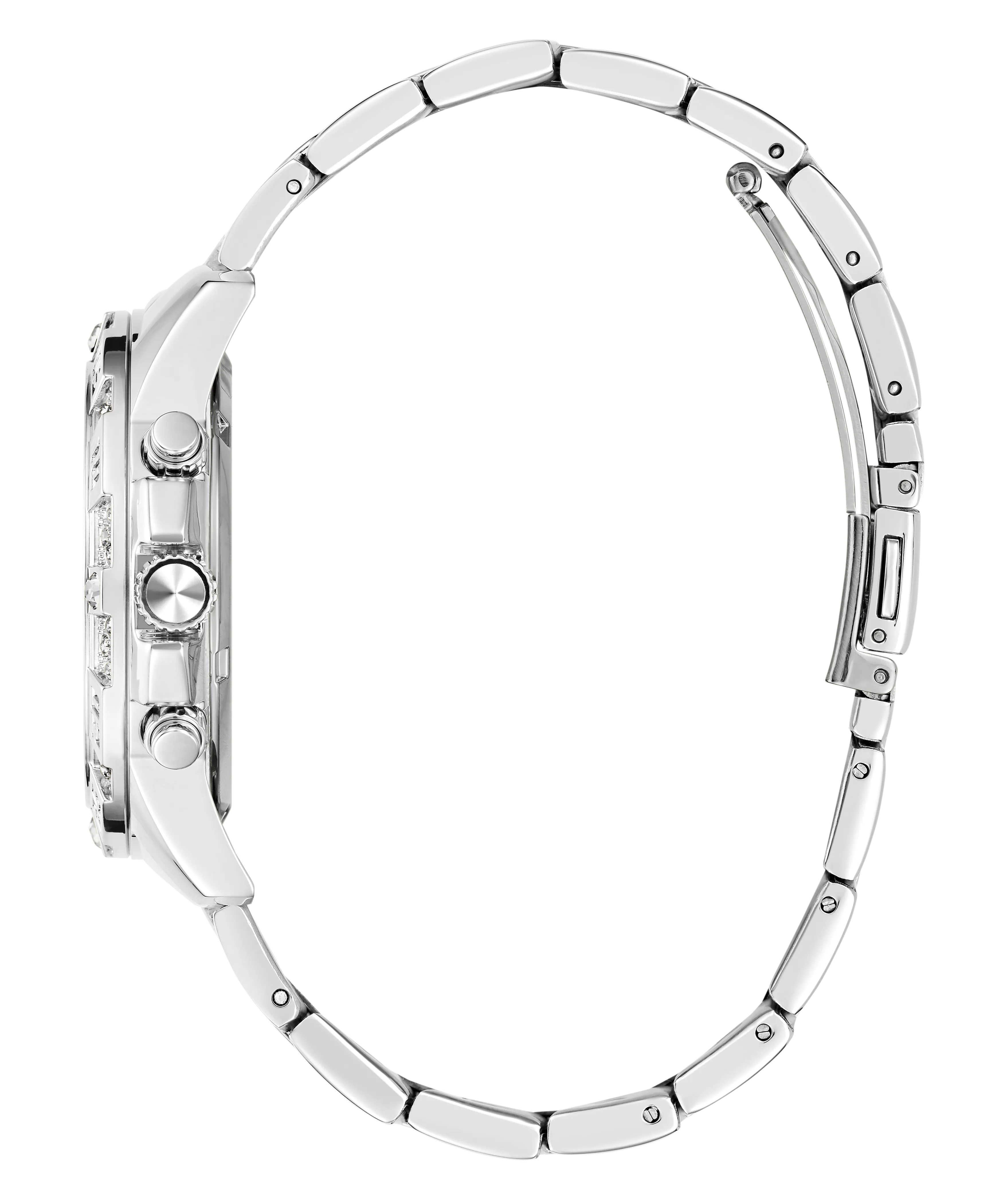 Montres Jewelry Guess Guess - Montre Majesty en Ton Argent Poli - GW0771L1 - 788640