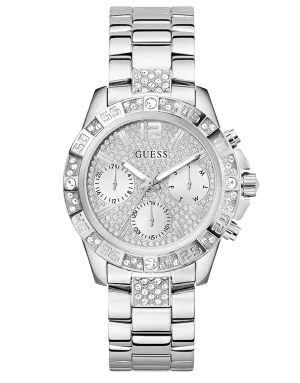 Montres Jewelry Guess Guess - Montre Majesty en Ton Argent Poli - GW0771L1 - 788640