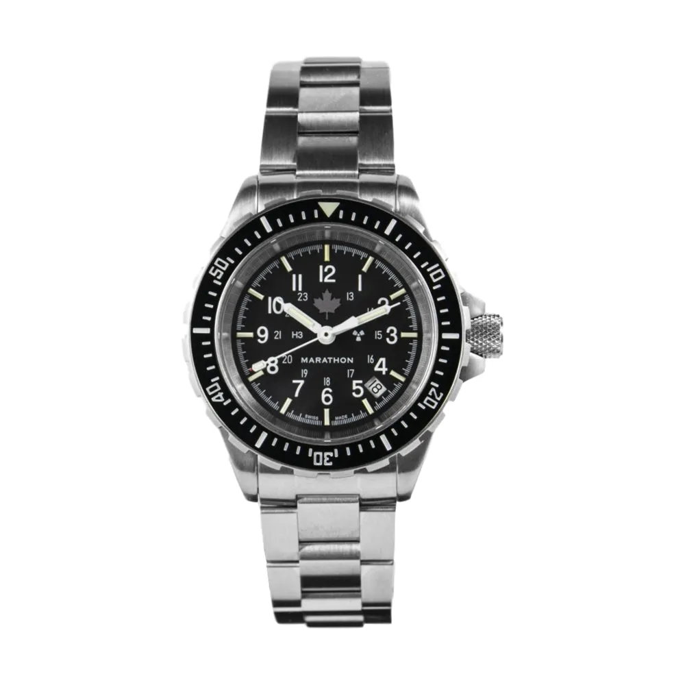 Montres Jewelry Marathon Grande Plongeur Automatique (GSAR) Marques d'Érable Gris - 41mm