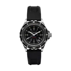 Montres Jewelry Marathon Search & Rescue Diver's Automatique (GSAR) 41mm - Noir sur Bracelet Caoutchouc