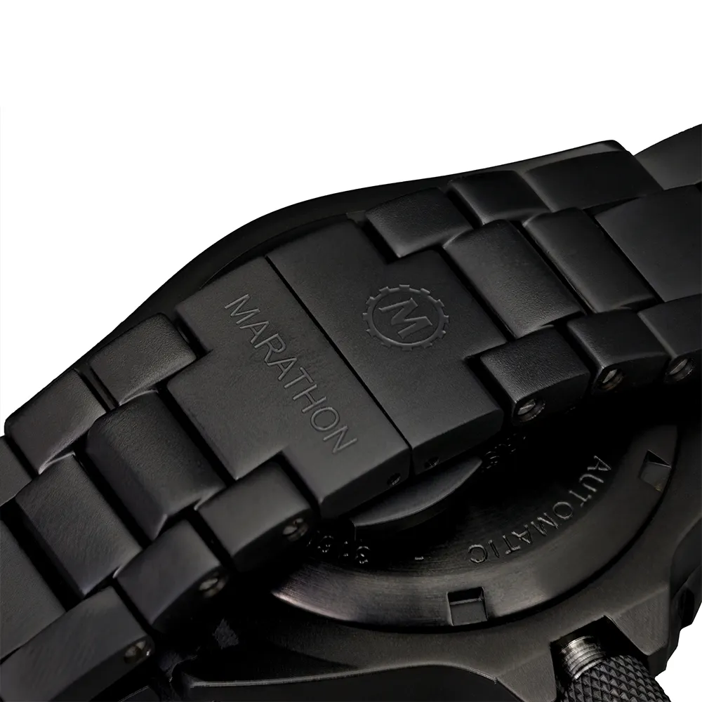 Montres Jewelry Marathon Recherche & Sauvetage Plongeur Automatique (GSAR) - Noir Anthracite - 41mm - Bracelet