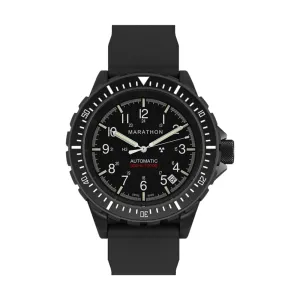 Montres Jewelry Marathon Recherche & Sauvetage Plongeur Automatique (GSAR) - Noir Anthracite - 41mm