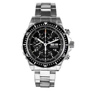 Montres Jewelry Marathon Recherche & Sauvetage Chronographe Automatique Pilote (CSAR) - 46mm