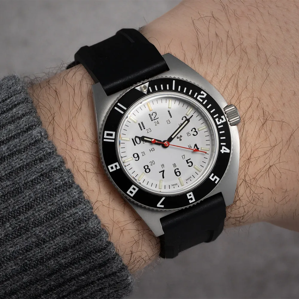 Montres Marathon Bijoux Acier Navigateur SSNAV 41mm Édition Arctique