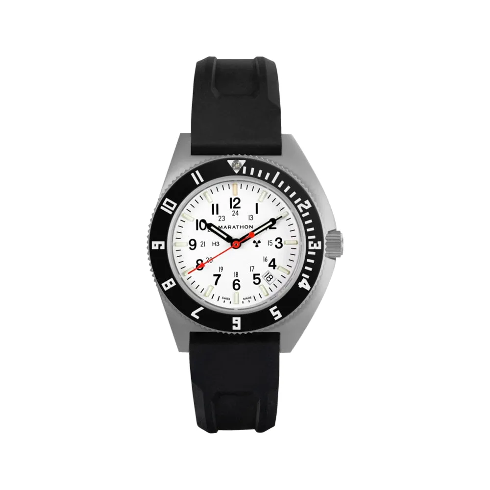 Montres Marathon de Bijouterie Acier Navigator SSNAV-D 41mm Édition Arctique avec Date