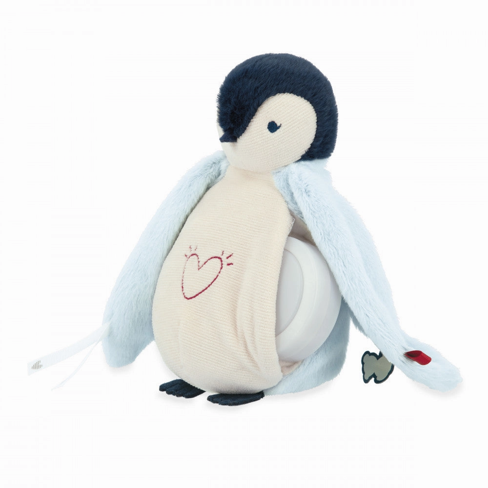 Kaloo Nightlight Plush Penguin Blue