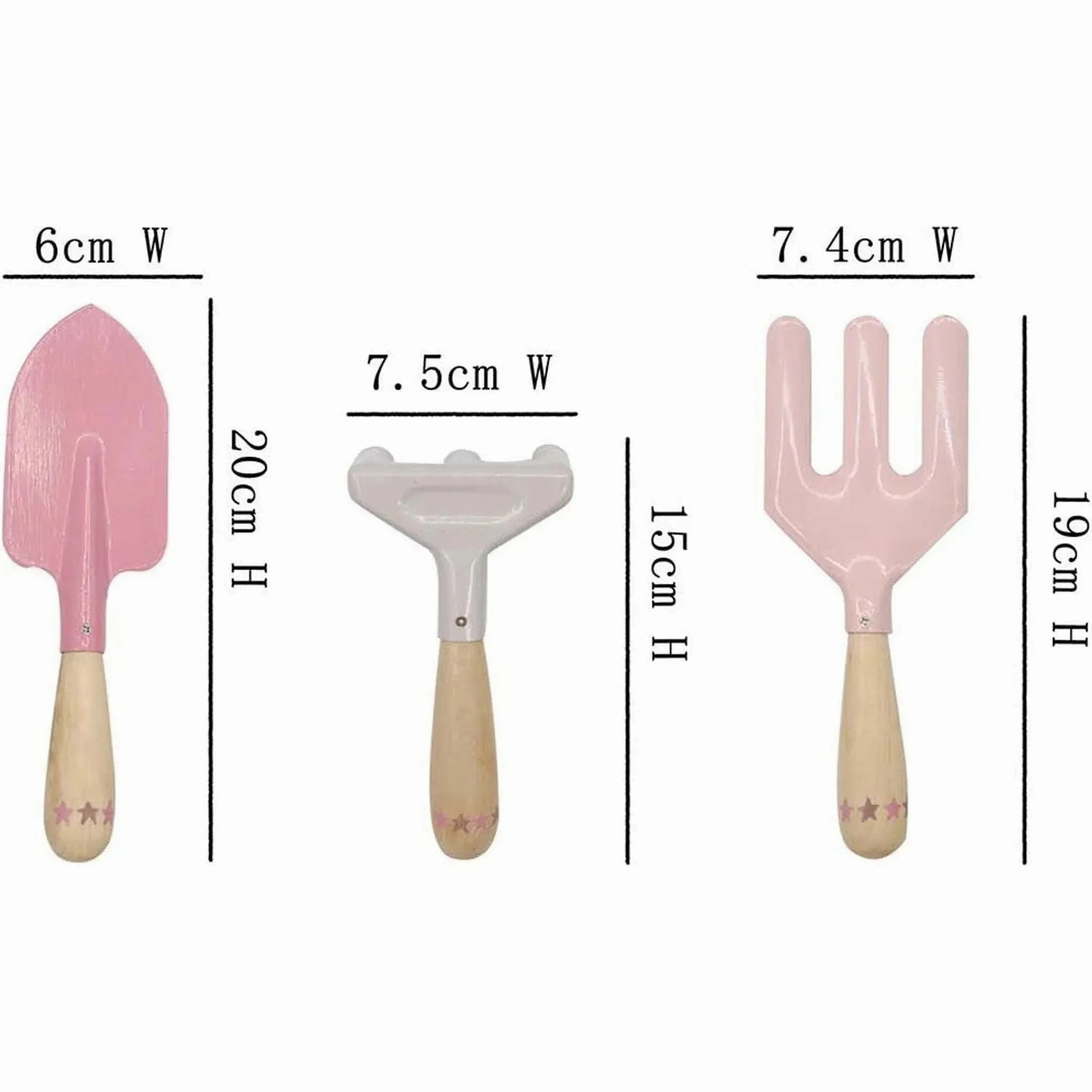 Kaper Kidz Toys Calm & Breezy Kids Garden Tool 3 Piece Set